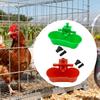 10Pcs Chicken Waterer Hanging Farm Tools Easy to Install Small Size Water Cups for Quail Chicks Poultry Supplies Backyard Goose