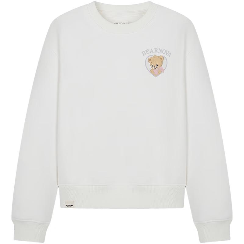 Teenie Weenie Bear Women's 2025 Winter Cartoon Print Sweatshirt