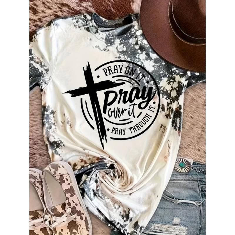 European and American Fashion Letter Print Women s T-shirt S