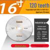 Jindian Professional Aluminum Alloy Saw Blade - 7, 10, 12 inch, 120 Teeth for Cutting Aluminum Profiles