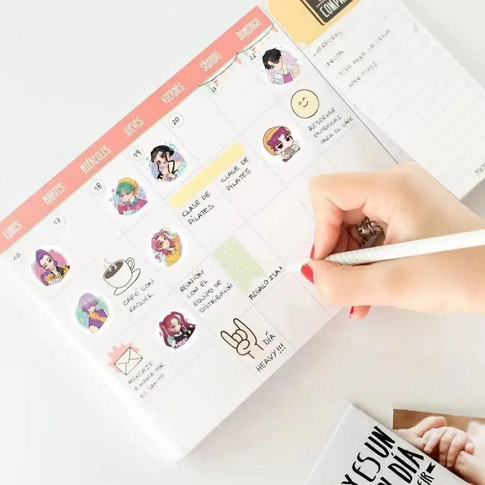 500Pcs Anime Demon Hunters Tiger Stickers Waterproof DIY for Phone Luggage Skateboard Scrapbooking