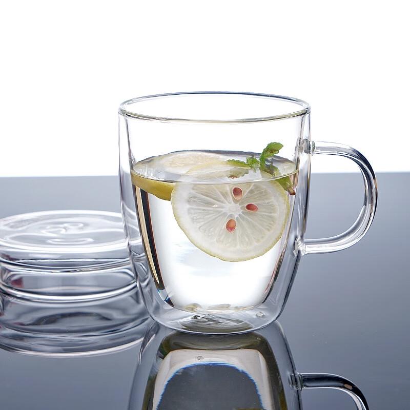 

Double-Layer Insulated Glass Mug