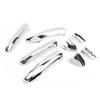 4PCS Exterior Door Handle Cover Chrome Plated Replacement for CClass W204 20082013