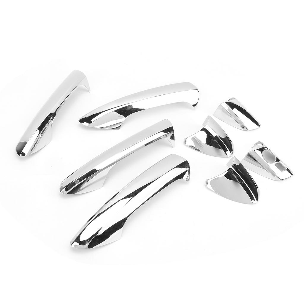 4PCS Exterior Door Handle Cover Chrome Plated Replacement for CClass W204 20082013