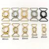 5Pcs 20-40mm Metal Buckles Women Coat Waist Buckle for Dress Bags Clothes Belt Clasp DIY Garment Decorative Accessories