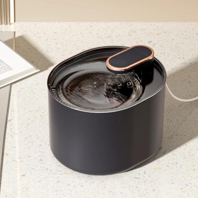 Fântână Automată pentru Băut Animale de Companie 3L USB Senzor Inteligent Câini Pisici Electric Silențios Distribuitor de Apă Filtrare prin Circulație Dispenser Apă pentru Animale de Companie