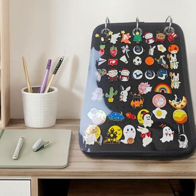 Pin Display Holder Binder Stand Accessories Enamel Pages Pins Storage