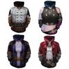 Herren 3D Digitaldruck Hoodie: Schlacht der zwei Städte - Herbst/Winter Kollektion