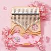 High-end Kalimba 21 Keys Thumb Piano Musical Instrument Professional Kalimba 21 Keys Finger Piano Sakura Kalimba