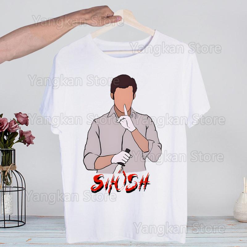 Dexter Morgan Tshirts Men Fashion Summer t-shirts Tshirt Hip Hop Girl Top Tees streetwear Harajuku Funny