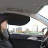 Car Summer Driver's Sunshade Heat-Insulating, Anti-Static Film, Non-Obstructive Side Window Sunshade for Left Side, Polyester