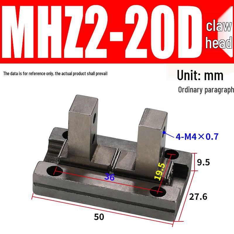 MHZL2 Pneumatic Finger Cylinder Parallel Manipulator Gripper MHZ2/HFZ Series