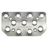 MONSTER SPORT Sport Driving Pedal Cover, Clear, for Jimny [JB64W] / Jimny Sierra [JB74W] / Jimny Nomad [JC74W] (AT vehicles) [JB64 AT] 849505-5500M
