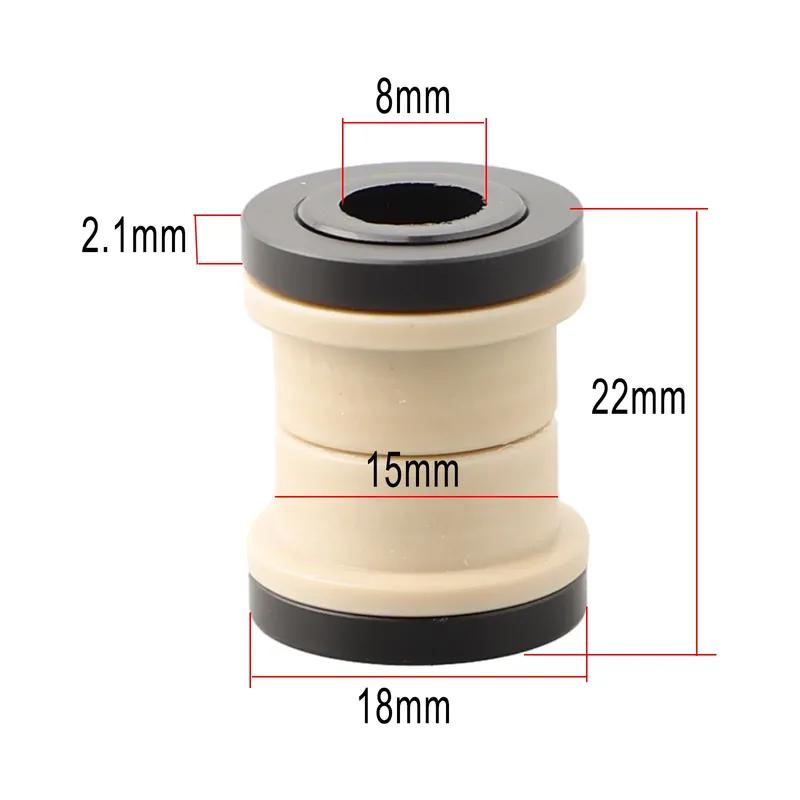 Experience Smooth And Stable Rides With MTB DH Bicycle Rear Shock Absorber ForDU Bushing Kit For Fox For Rockshox rear shock mtb
