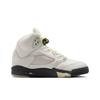 נעלי סניקרס לנשים Air Jordan 5 Retro Luminous Green, צבע קרם-מפרש אנתרציט IM7592-130