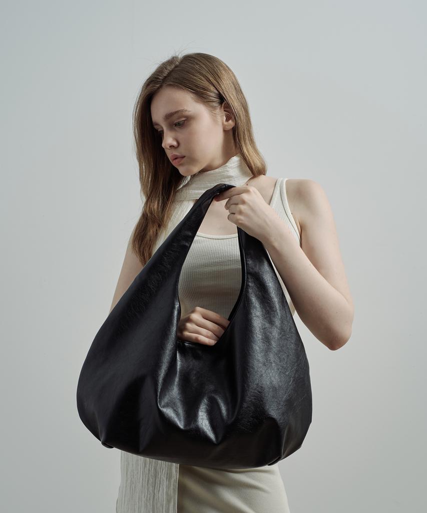 Otteni Leather Big Hobo Bag