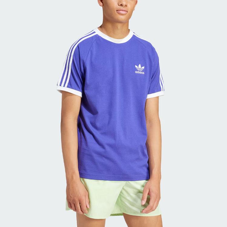 adidas Adicolor Classics 3-Stripes Tee Energy Ink Men Streetwear IM9394