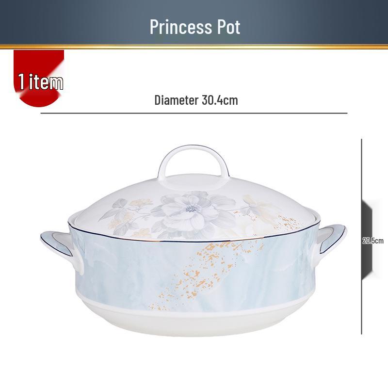 New Chinese Bone China Tableware: Bowls, Plates, and Dishes for Housewarming