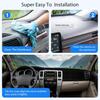 Dash Cover Compatible With Toyota 4Runner 2003-2009 Full Set, Dashboard Cover Mat And Center Console Cover Pad,  Fit Sunshield Protector Interior Car