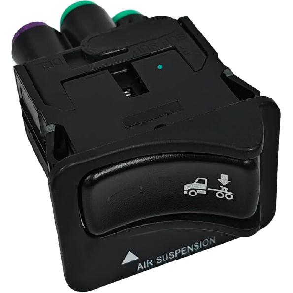 Air Suspension Dump Valve Switch, G90-6022-009BN G906022009BN Replacement Control Switch Compatible with Peterbilt