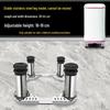 Universal Washing Machine & Refrigerator Stand with Stainless Steel Wheels