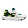 Nike Huarache Run GS Bright Spruce Volt Kids Sneakers Cream Phantom Black 654275-045