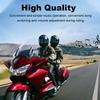 BT8 Motorcycle Helmet Headset Bluetooth-compatible 4.1+EDR Hands-free Call Speaker Earphone