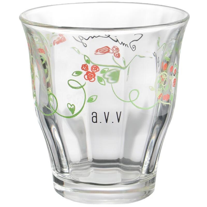 OLOEY Modern Glass Juice Cup with Strap