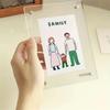 Transparent Acrylic Photo Frame Modern Poster Display Stand New Picture Frame  Home Decor