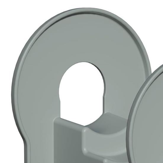 2 ks Držák bazénové hadice Bezvrtací Podpěra bazénové hadice Zabraňuje zalomení a prověšení Držák hadice pro nadzemní bazény