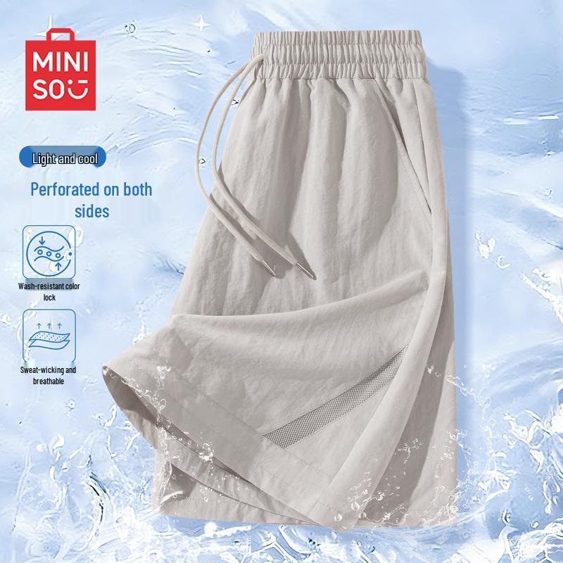 MINISO Men s Casual Quick-Dry Sports Shorts 2XL