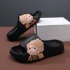 Chinelo Infantil Myth Black Colorido Wukong Para Meninos Confortável Para Uso Interno E Funcional Para Uso Externo
