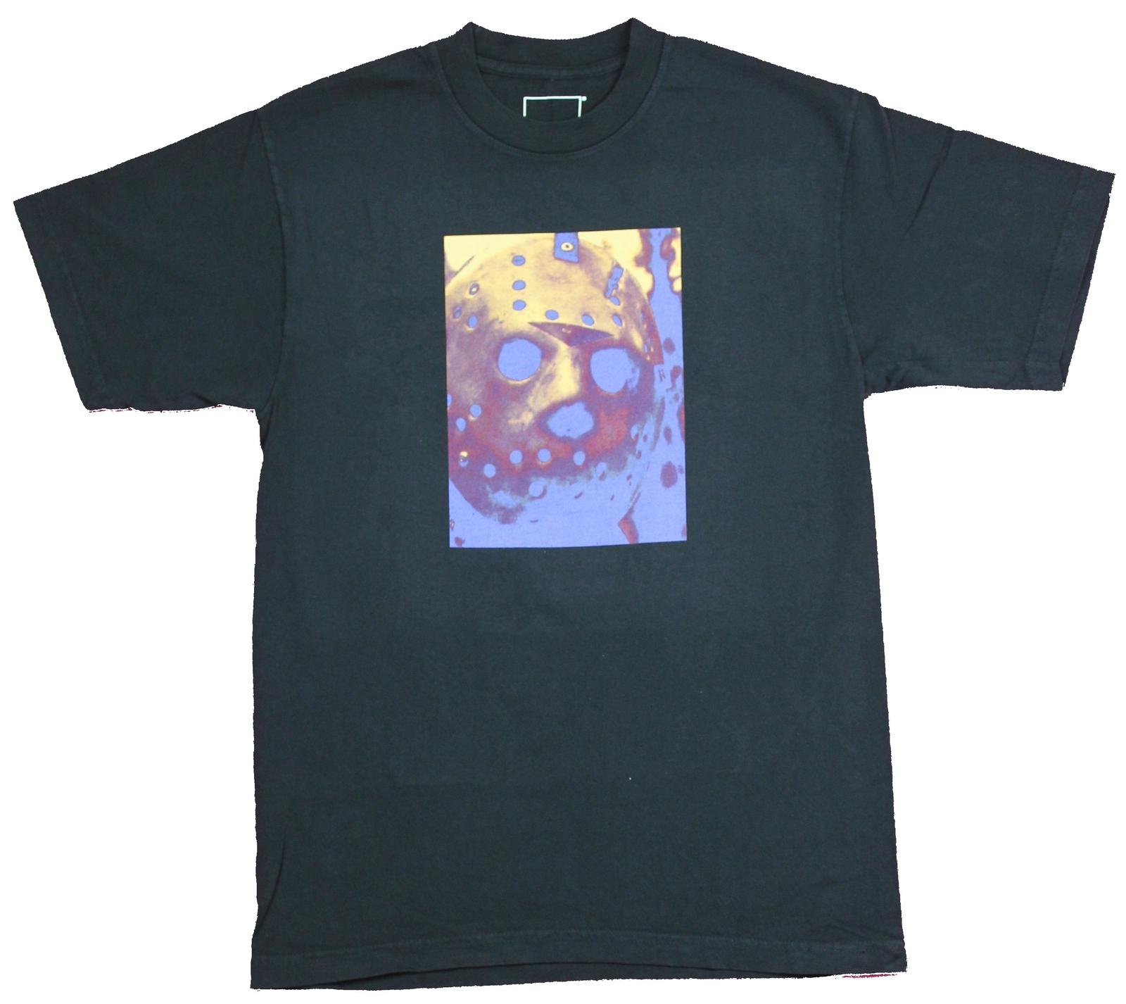 Friday the 13th Adult New T-Shirt - Jason Mask Front They were Warned Back XXL
