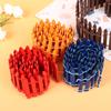 New 100*5Cm Diy Mini Small Fence Barrier Wooden Craft Miniature Fairy Garden For