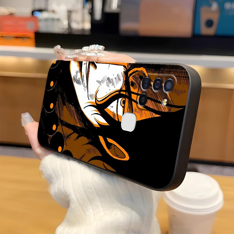 Case for Samsung Galaxy A03 A10 A20 A01 A02 A50 A70 A30 A40 A06 Note 20 Ultra 9 10 A04 A05 Soft Back Phone Cover Cool Anime