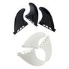 3 Pieces Surfing Surfboard Fins Quick Release Durability Premium Replace Accessories