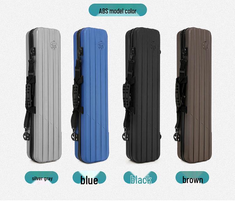 ABS Hard Shell Fishing Tackle Bag - Raft Reel & Rod Baitcasting Bag (80/95/105/115/125 Sizes)