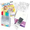 Copic Too Ciao Starter 12 Made In Multicolor Illustration Marker Refillable Ink Box, Colors, Japan, Markers, Pens,