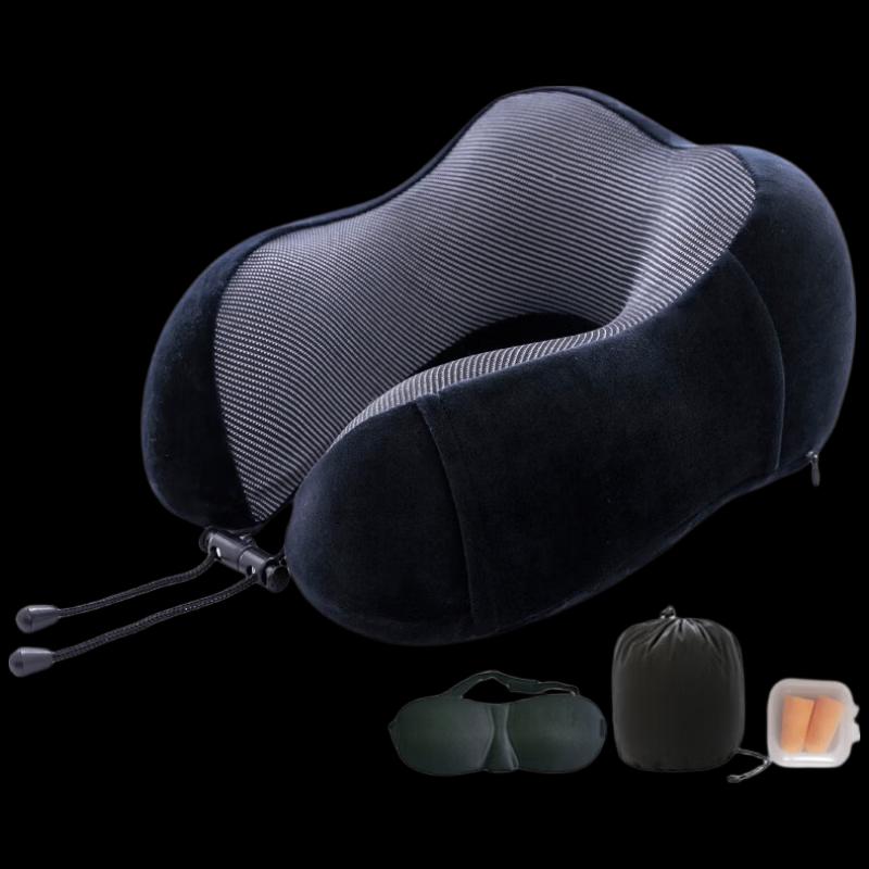FTLY U-Shaped Travel Pillow Set