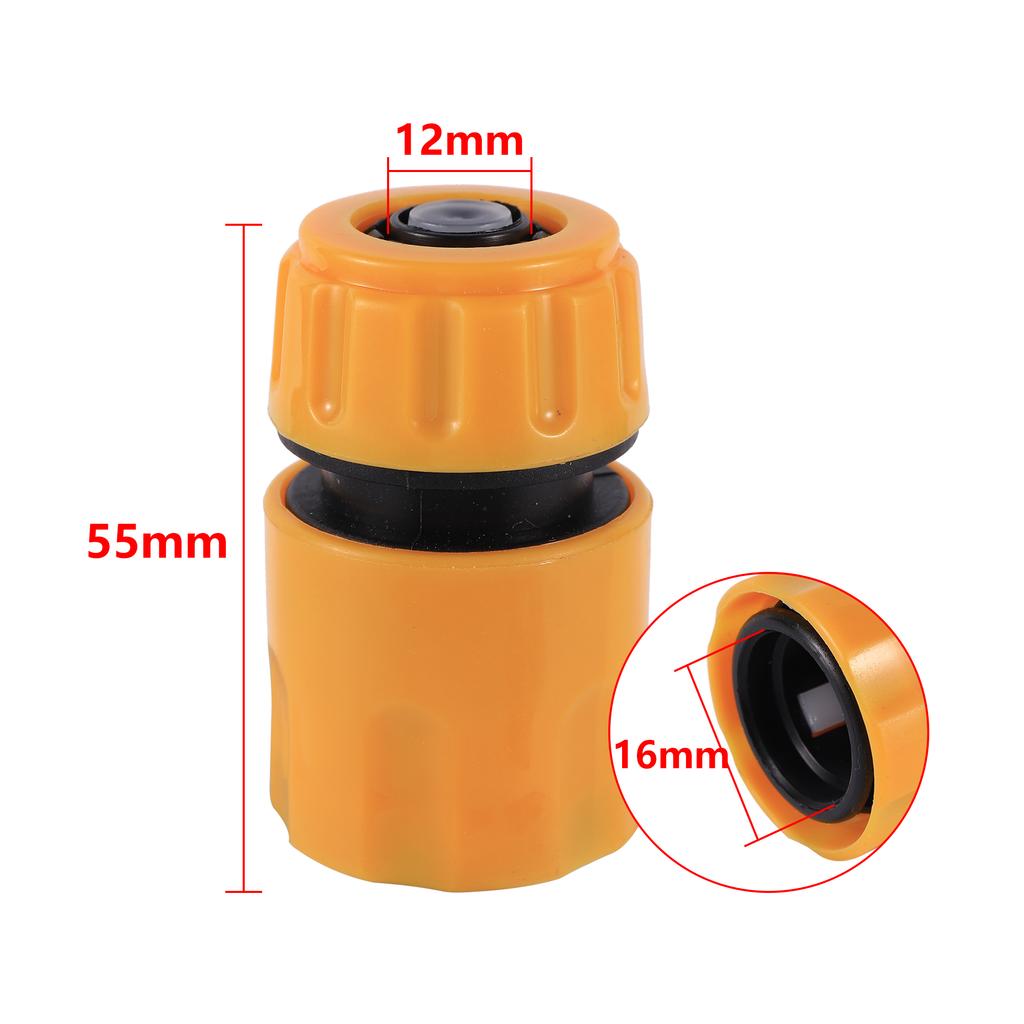 Quick Water Connector 1/2" 5/8" 1" Water Pipe Fast Connecting Joint Hose Tubing Repair Coupler Garden Irrigation Faucet Adapter