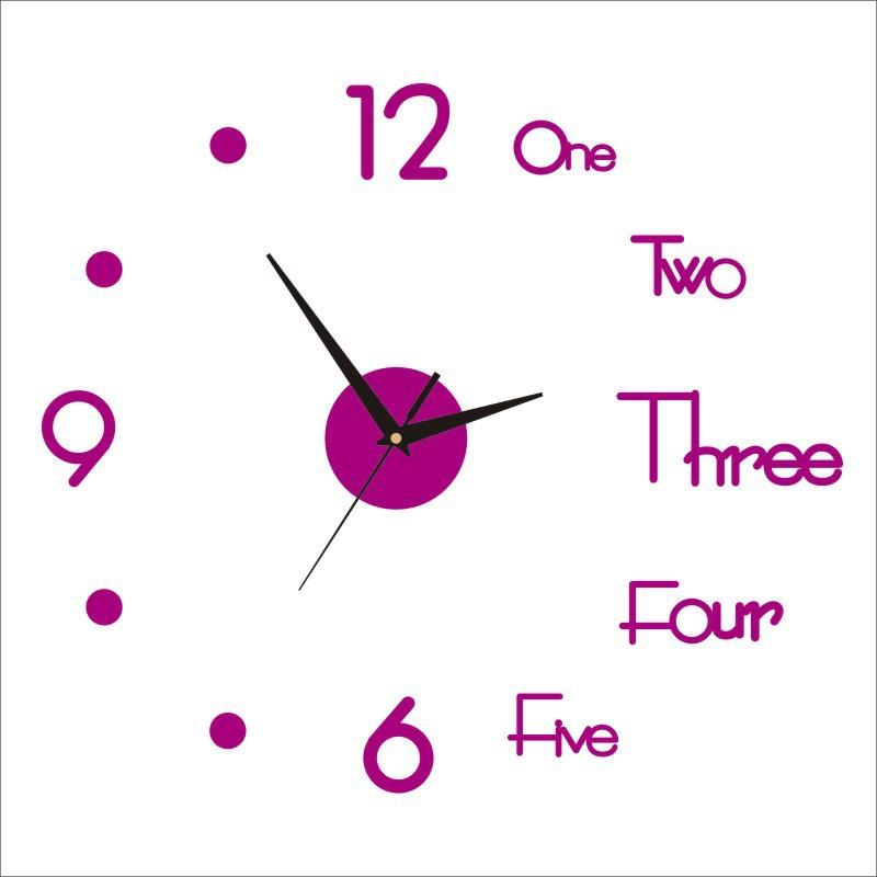 Цифровые настенные часы большого размера в европейском стиле для гостиной, модные современные настенные часы, часы DIY, креативные настенные часы Black