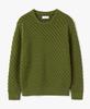 Le Mad Oblique See-Through Round Knit - Green