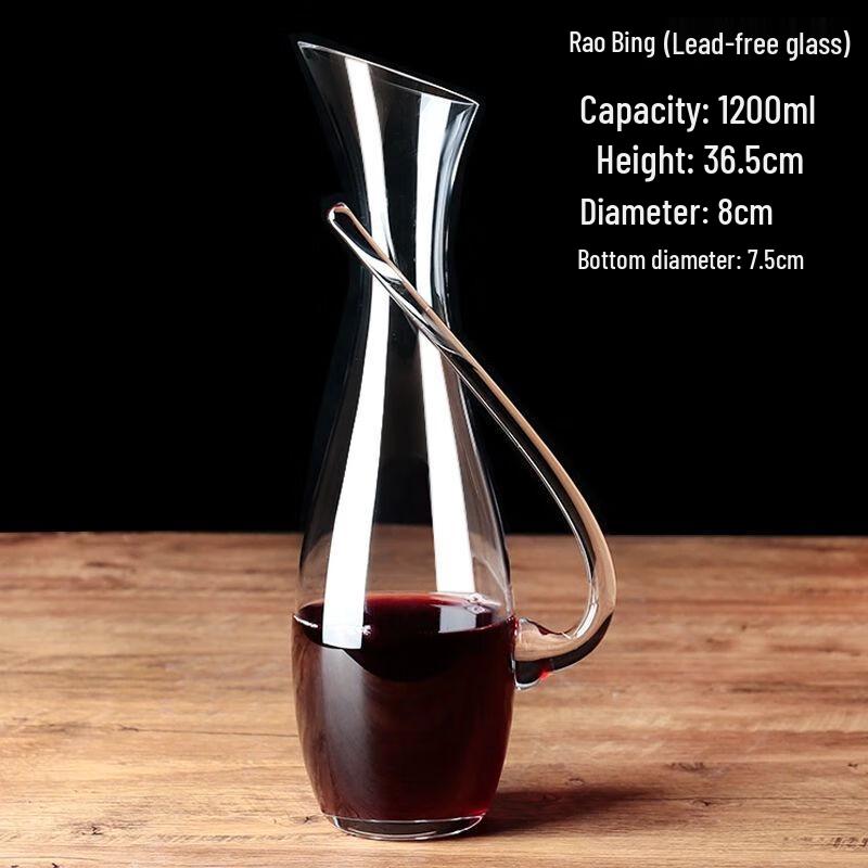 Luxury Crystal Glass Wine Decanter