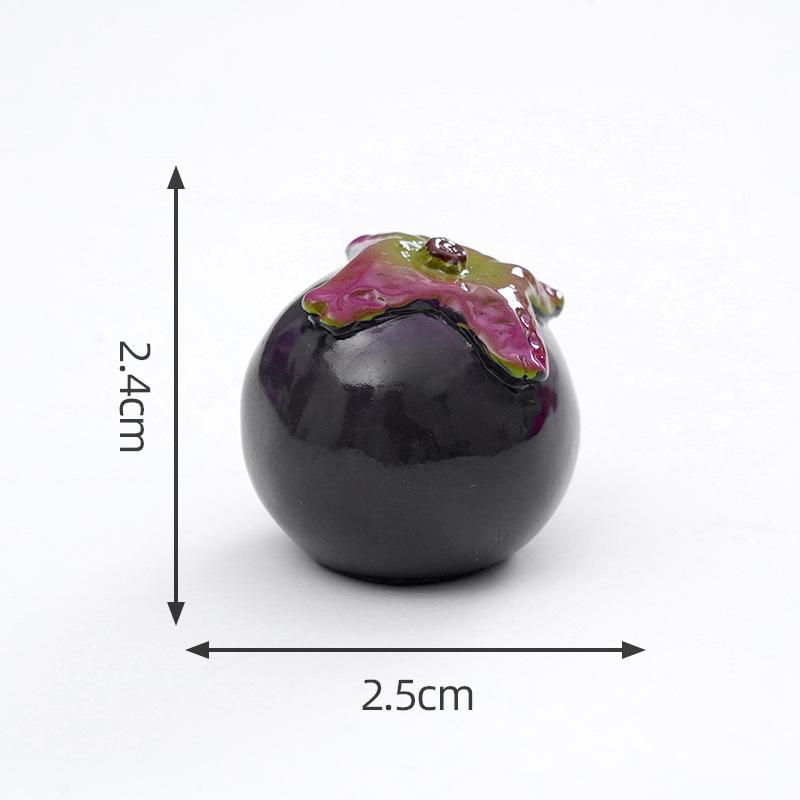 5/10Pcs Simulation Vegetable Small Decorate DIY Photography Landscape Toys Peppers Corn Broccoli Onion Small Vegetable Ornaments