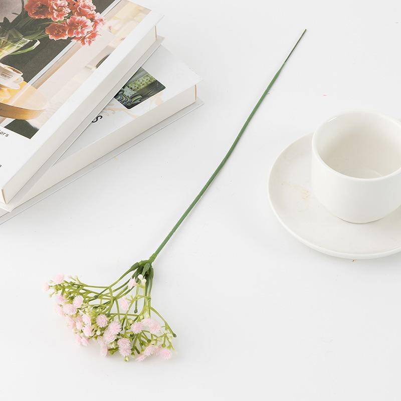 10 Pcs Gypsophila Floral Babys Breath Artificial Flowers 42cm Real Touch Fake Flowers In Bulk for Home Wedding Garden Decor