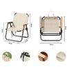 Outdoor Folding Table and Chair Folding Chair Foldable Camping Portable Chair Picnic Ultra-light Mitt Fishing Beach Chair