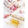 10/50pcs Heart Printed Wax Paper Disposable Sandwich Hamburger Waterproof Baking Paper