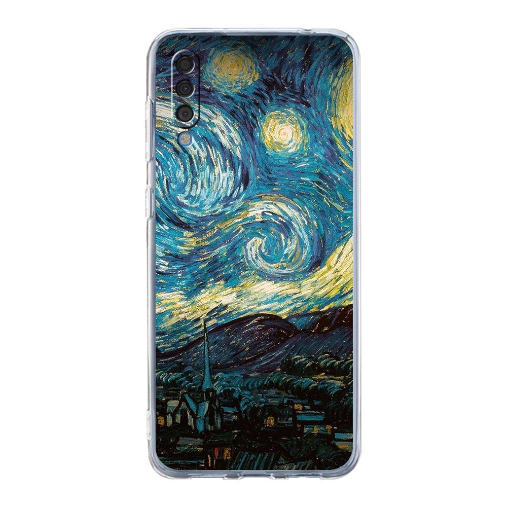 Phone Case For Samsung A14 A50 A70 A30 A40 A20E A10S A20S A02S A04S A12 A22 A32 A34 A52 5G A54 Renaissance Art Painting Cover