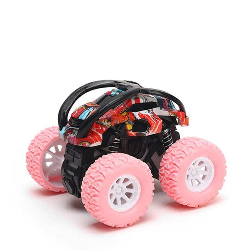 Inertial Off-Road Vehicle Pullback Children Climbing Car Plastic Friction Stunt Car Juguetes Carro Toys for Children Boys Gift