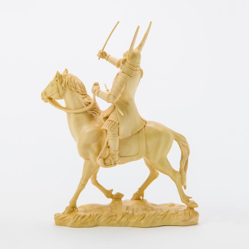 HASEL Sengoku-Kriegsherren Holzfigur von Naomasa Ii